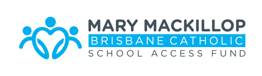 logo for Mary MacKillop Brisbane Catholic School Access Fund, representing support for equitable access to Catholic education